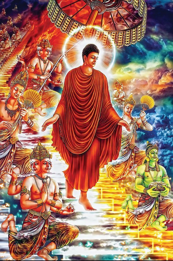 การเสด็จสู่สวรรค์ชั้นดาวดึงส์